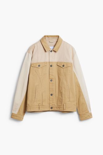 Chaqueta vaquera contraste - XL - Desigual - Modalova