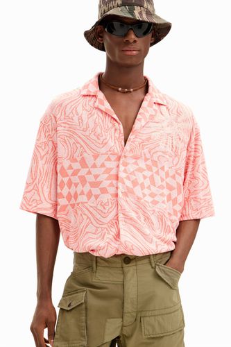 Camisa punto arty bicolor - - XL - Desigual - Modalova