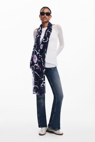 Foulard flores - Desigual - Modalova