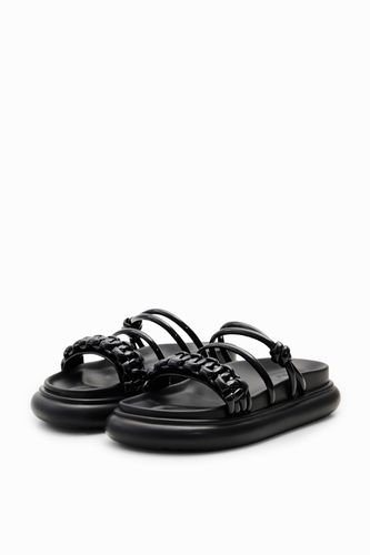 Platform strap sandals - BLACK - 36 - Desigual - Modalova