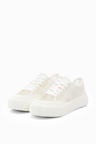 Transparent platform sneakers - - 38 - Desigual - Modalova