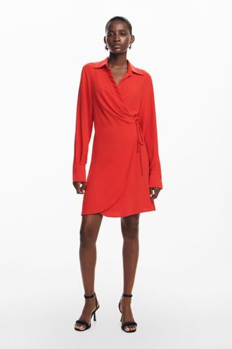 Shirt dress - RED - M - Desigual - Modalova