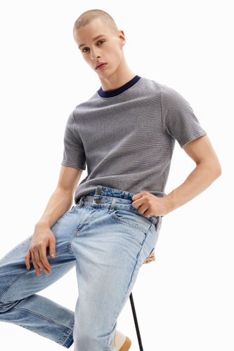Double-waist carrot jeans - - 30 - Desigual - Modalova