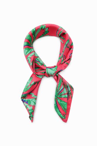 Tropical square scarf - RED - U - Desigual - Modalova