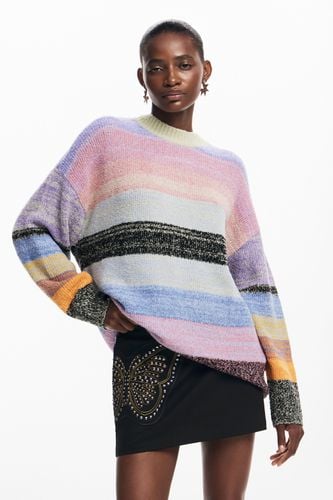 Striped knit sweater - S - Desigual - Modalova