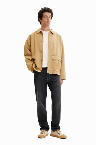 Patchwork worker jacket - - XL - Desigual - Modalova