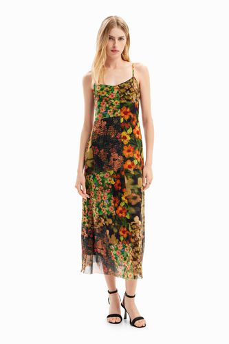 Vestido midi patch 2 en 1 - - XS - Desigual - Modalova