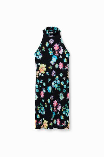 Short halter neck dress - - XS - Desigual - Modalova