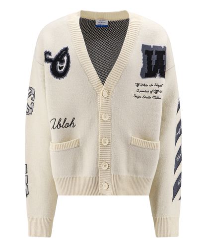 Cardigan - Off-White - Modalova