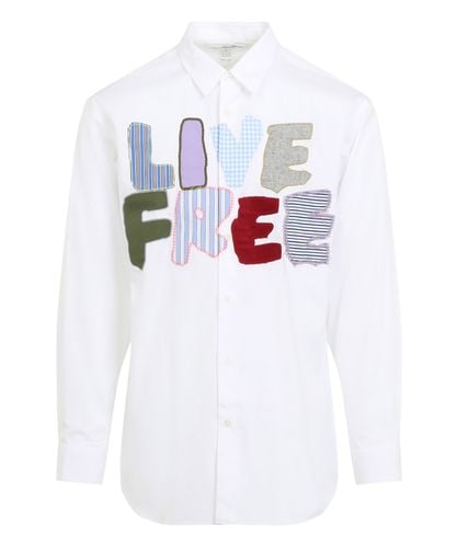 Live free hemd - COMME des GARÇONS SHIRT - Modalova