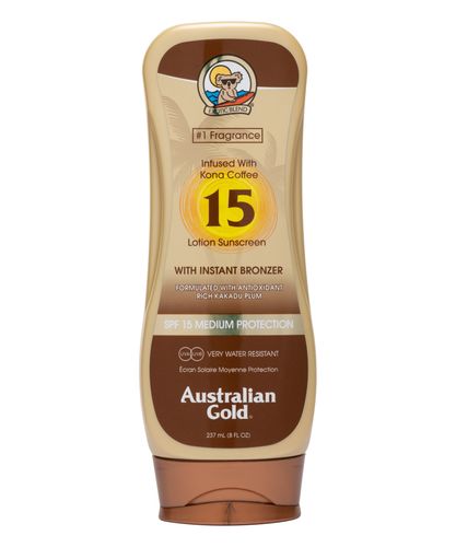 Spf 15 lotion with bronzer 237 ml - sunscreen - Australian Gold - Modalova