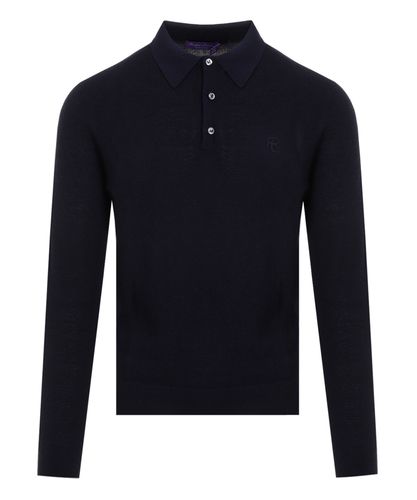 Purple Label Long sleeve polo shirt - Ralph Lauren - Modalova