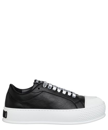 Bumps & stripes sneakers - Moschino - Modalova