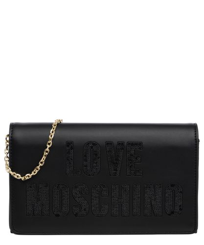 Borsa a tracolla sparkling logo - Love Moschino - Modalova