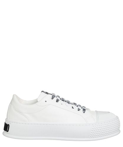 Bumps & stripes sneakers - Moschino - Modalova