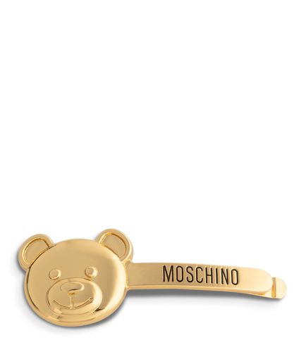 Teddy Bear Hair clip - Moschino - Modalova