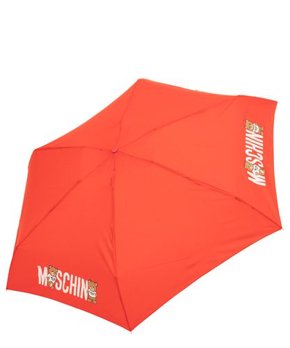 Supermini Logo With Bears Umbrella - Moschino - Modalova