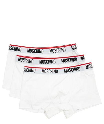 Clever Moda Long Boxer Kumpanias White Men's Underwear
