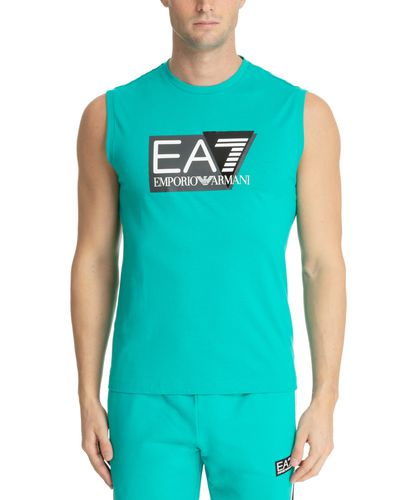 Sleeveless t-shirt - EA7 Emporio Armani - Modalova