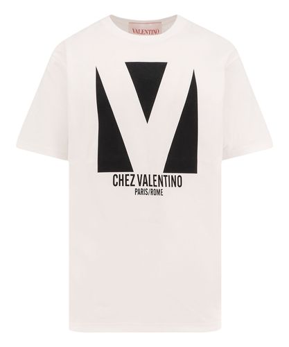 Chez Valentino T-shirt - Valentino - Modalova