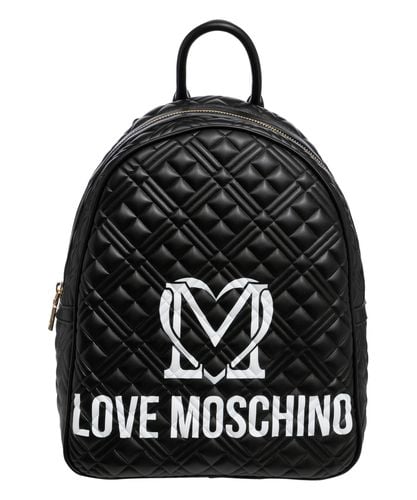 Logo Backpack - Love Moschino - Modalova