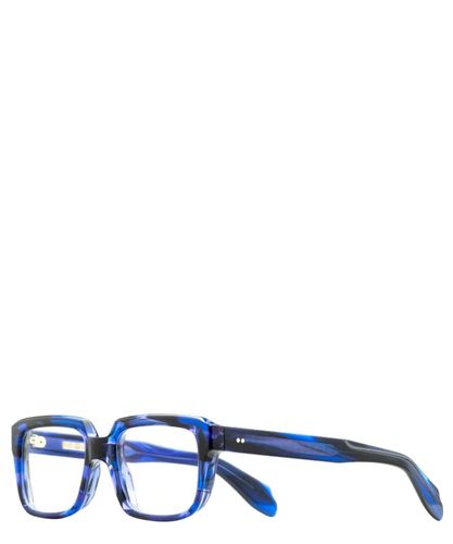 Eyeglasses 9289-04 54MM STRIPED BLUE HAVANA ACETATE OPTICAL GLASSES - Cutler And Gross - Modalova