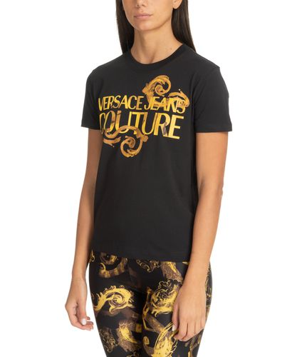 T-shirt watercolour couture - Versace Jeans Couture - Modalova