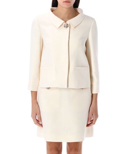 Blazer crepe couture - Valentino Garavani - Modalova