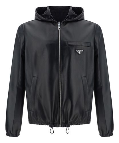 Leather jackets - Prada - Modalova