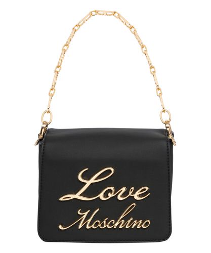 Borsa a spalla logo signature - Love Moschino - Modalova