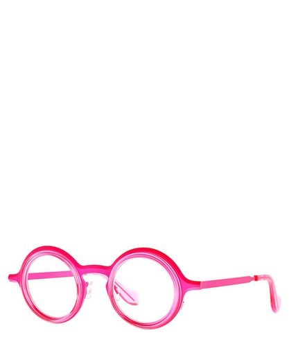 Eyeglasses CABOCHON 013 TRANSPARENT+FLUO PINK - Theo - Modalova