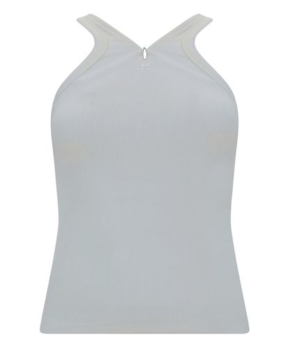 Criss Cross 90'S Rib Top - Courrèges - Modalova