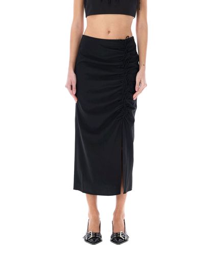 Midi skirt - GANNI - Modalova