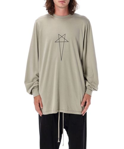 T-shirt manica lunga jumbo pentagram - DRKSHDW - Modalova