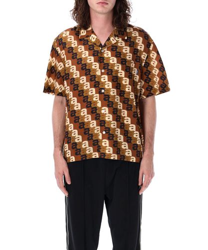 A Print Camp Short sleeve shirt - Awake NY - Modalova