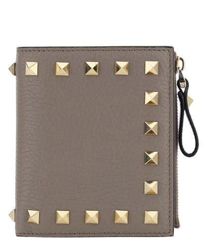 Rockstud Coin purse - Valentino Garavani - Modalova