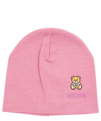 Teddy Bear Beanie - Moschino - Modalova