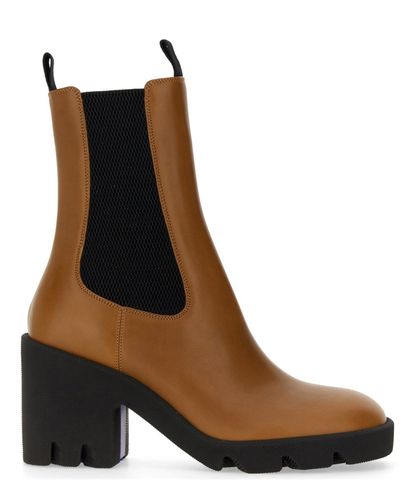 Chelsea stiefel mit absatz - Burberry - Modalova