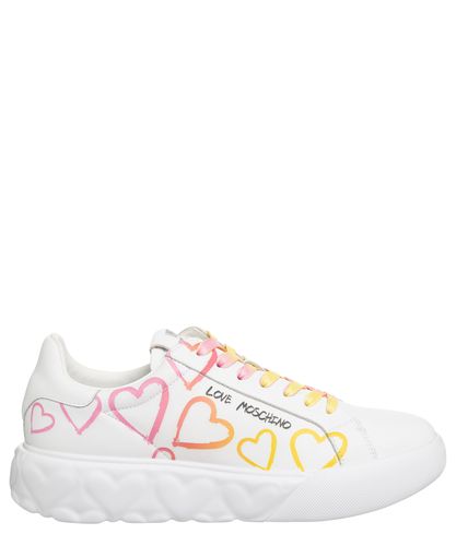 Puffy Heart Sneakers - Love Moschino - Modalova