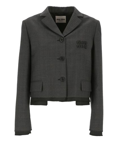 Blazer - Miu Miu - Modalova