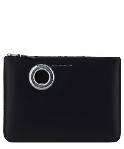 Silver Eyelet Coin purse - COMME des GARÇONS - Modalova