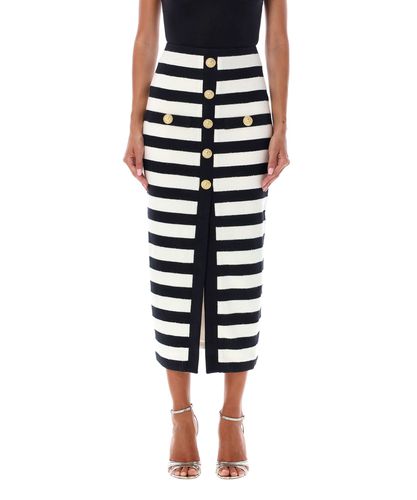 Midi skirt - Balmain - Modalova