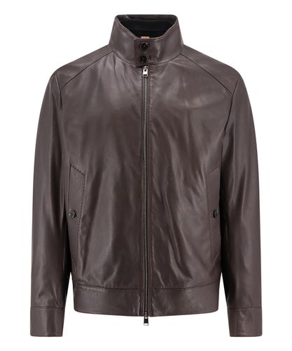 Leather jackets - BOSS - Modalova