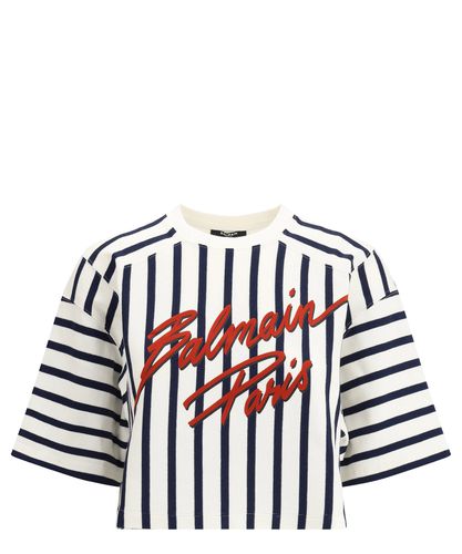 Baseball T-shirt - Balmain - Modalova