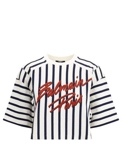 T-shirt baseball - Balmain - Modalova