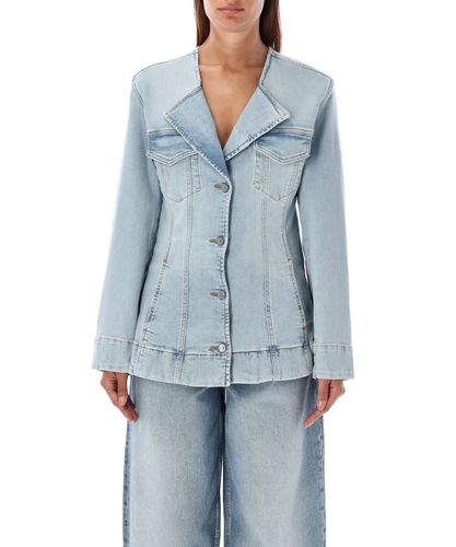 Denim jacket - GANNI - Modalova