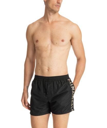 Boxer mare jacquard logo - Balmain - Modalova