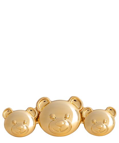 Teddy Bear Brooch - Moschino - Modalova