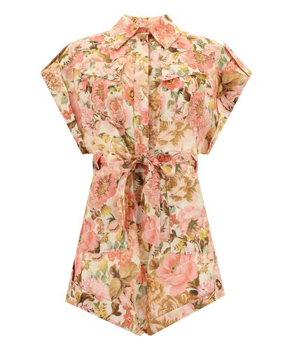 Golden Playsuit - Zimmermann - Modalova