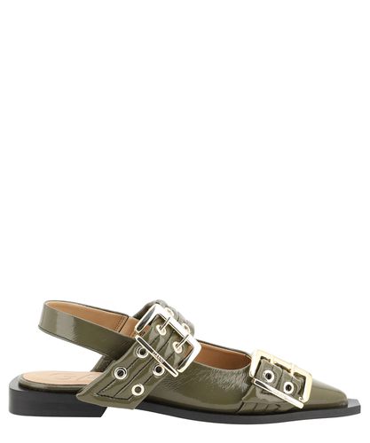 Buckle mules schuhe - GANNI - Modalova